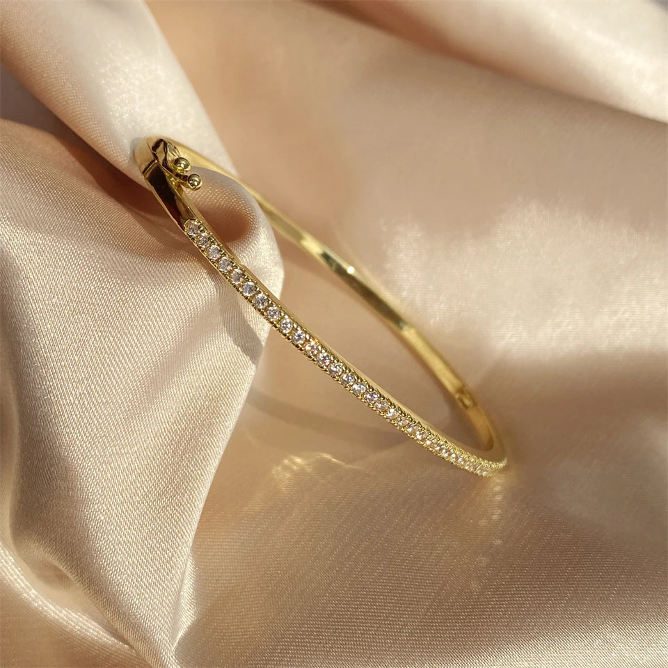 Shimmering Elegance Bangles