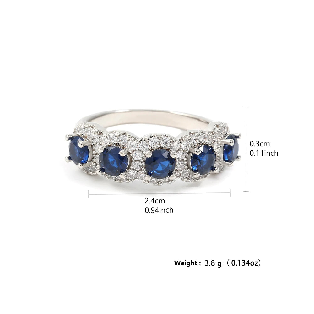 Timeless Blue Ring Jewelry My Store