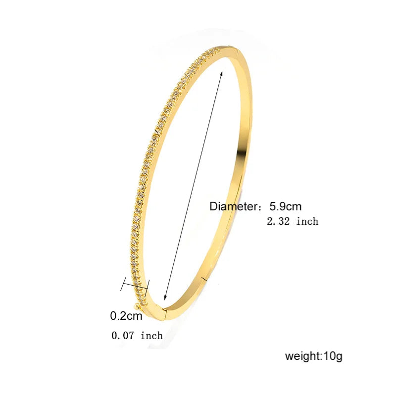 Shimmering Elegance Bangles – Elegant Bangles for Women My Store