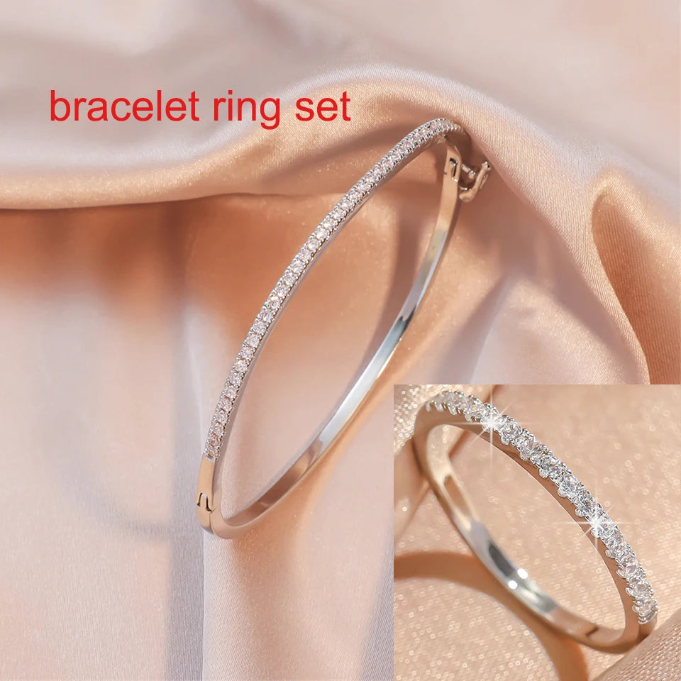 Shimmering Elegance Bangles – Elegant Bangles for Women My Store