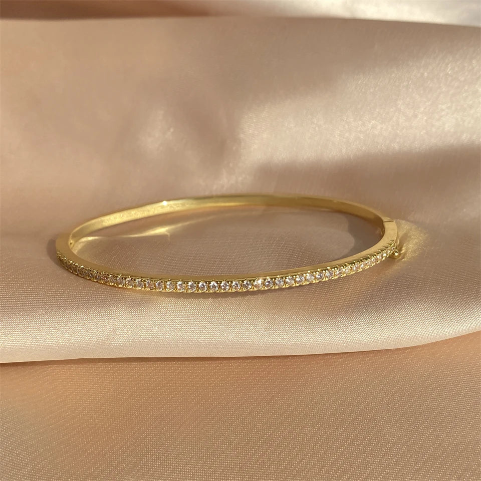 Shimmering Elegance Bangles