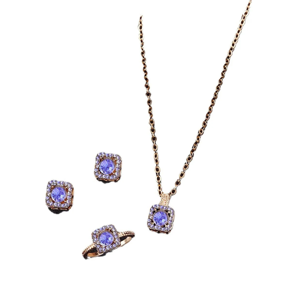 Lumière Elegance Set – Sparkling Crystal Women’s Jewelry Collection | Elite Luxury Jewelry My Store